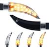 Area1 Frecce a LED per moto, compatibile con XC Flame F, X, 125, 150, Waap, Doodo, Ocito (omologate CE/2 pezzi) (B18)