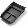 Generico Vassoio Portaoggetti For Bracciolo Centrale Compatibile Con Gli CHANGAN | Adatto for DEEPAL S05 ABS Drop-in Console Organizer Controllo centrale sotto la scatola Nero