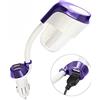 Riloer Umidificatore d'aria per auto, 4 IN 1 Umidificatore ad ultrasuoni per auto Diffusore di aromi Purificatore d'aria con doppie porte USB, 50 ml, Viola