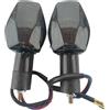 AIERDEYP Frecce Moto Compatibile Con Honda CB400 SF CBR RR 1100XX 600F CBR125R CB 1300 600 900 HORNET Luce Direzione Moto(Smoked)