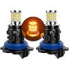 MCK Auto - HP24W Ambra Arancione Canbus lampadine LED - Molto luminose e senza errori - Trasforma la tua guida