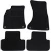 J&J AUTOMOTIVE Tappetini Velluto Audi A4 B8 2008-2015 Su Misura
