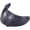 Guajiro - Visiera per casco Compatibile con AGV K3 / K4 - Schermo in Policarbonato Rinforzato predisposto per Pinlock (Nero)