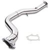 Gravity Performance Downpipe Exhaut Decat da 7,6 cm compatibile con Subaru Newage WRX STI 2001-2007 EJ20 EJ25 in acciaio inox De Cat Down Pipe Upgrade