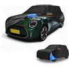 Partuto Copertura Auto Impermeabile Per BMW Per Mini Cooper 02-21 1 Pc | Nero, Blu. 210D PU. 395x175x135cm. Tutte Le Stagioni, Antipioggia, Anti-UV, Striscia Riflettente.