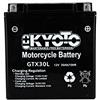 Kyoto Batteria moto Kyoto GTX30L (GIX30L YIX30L) - Senza manutenzione - 12 V 30 Ah - Dimensioni: 166 x 126 x 175 mm compatibile con POLARIS Sportsman 850 2000-2009