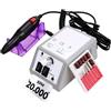 TEMPO DI SALDI Set Professionale per Manicure e Pedicure con Centralina Compatta e Kit di Punte Intercambiabili