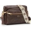 HILAEX Borse a tracolla da donna Antifurto, 4 Scomparti 26 x 10 x20 CM