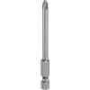 QUARKZMAN #2 Punte Cacciavite Phillips PH2 1/4 Gambo Esagonale 3 (75mm) Lungo Acciaio S2 Magnetiche Inserti per Avvitatore per Cacciavite Elettrico Punte Trapano 0.177 (4.5mm) Asta