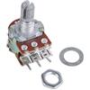 Cuasting 1 pz Argento Metallo B50K 50K ohm 6-pin Trim Potenziometro 3,8 * 2,8 * 1,7 centimetri