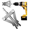 Yoselumin Broken Pipe Extractor Tool for 1/2 3/4 1, Broken in Steel Faucet Repair | Drill-Powered Broken Pipe Thread Extractor, Secure Grip Design, Hex Shank Steel Extractor Removes for Kitchen Bathroom Sink