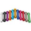 YUANYAO 10 pezzi M3*15/20/25/30/35/40/45/50mm alluminio colorato doppio esagonale testa distanziale for PCB multicolore(Black,M3x35)