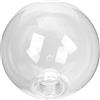 BAZEITFLOW Vetro a Sfera Paralume Ricambio Trasparente, per Lampada G9 | Foro 20mm, Struttura Semplice, Facile da Montare e Smontare, Globo Trasparente, per Decorazione Domestica