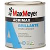 MAXMEYER ACRIMAX BRILLANTE LUCIDO smalto acrilico brillante per interni/esterni (Bianco calbrato A+, 0,75 Litri)