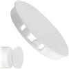 vcsjw Copertura per tubo di ventilazione da 100 mm, coperchio a molla da 100 mm, copertura per tubi in plastica