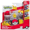Reel Toys Pokemon Clip N Go con Poke' Ball, Set Cintura Repeat Ball & Pikachu di Rei Toys