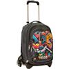 Colourbook Zaino Trolley Urban 4 in 1 con Zainetto Staccabile 35L, Vivid | 32x47x24 cm, Tessuto Impermeabile, Vano Laptop Imbottito, Scuola Elementari/Medie, Fondo Rinforzato