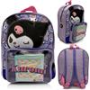 The Geeky Pop Hello Kitty & Kuromi - Zaino per bambini con tasca trasparente - borsa per la scuola materna ragazza leggera - spallacci regolabili - borsa per scuola Kawaii per scuola materna e tempo