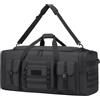 BlesMaller 50L Borsa da viaggio bagaglio a mano per uomo, grande borsa sportiva