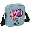 safta K-POP Demon Hunters - HUNTR/X - Borsa a tracolla piccola, borsa per bambini, ideale per bambini dai 5 ai 14 anni, comoda e versatile, resistenza, 16 x 4 x 18 cm