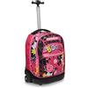 Mitama Zaino Trolley Bambine Pop Art 33 L, 34x46x21 cm | Con Ruote, Manico Telescopico, Tasca Frontale, Porta Borraccia Laterale, Design Colorato