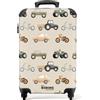 NoBoringSuitcases.com NoBoringSuitcases© Valigia Cabina Bambino Trolley Bambini Da Viaggio | 55x35x20 cm - Bagaglio A Mano Valigie Per Carry On Leggere Aereo Ruote Veicoli - Retro - Motivo