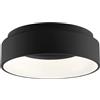 Plafoniera LED Noah 5600lm 40W CCT IP44 45x45x13 cm nera