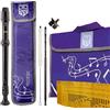 Barnes & Mullins Aulos 303N Elite - Flauto dolce soprano per la scuola, include flauto dolce, mocio per la pulizia, asta per la pulizia profonda, custodia imbottita e borsa per spartiti - ideale per principianti della