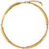 HIJONES Collana Catena Radice di Loto Donna Acciaio Inox Personalizzato Catena A Maglie Gioielli Oro