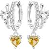 MISEFF Orecchini da donna in argento Sterling 925, motivo: panda, farfalla e stella marina, ipoallergenici, regalo di gioielli
