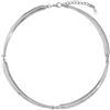 HIJONES Collana Catena Radice di Loto Donna Acciaio Inox Personalizzato Catena Gioielli