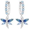 MISEFF Orecchini da donna in argento Sterling 925, motivo: panda, farfalla e stella marina, ipoallergenici, regalo di gioielli