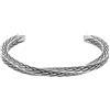 JewelryWe Braccialetto Vichingo con Anello Mobius: Bracciale Aperto Infinito da Uomo Donna Idee Regalo