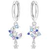 MISEFF Orecchini da donna in argento Sterling 925, motivo: panda, farfalla e stella marina, ipoallergenici, regalo di gioielli