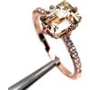 PNG Anello PNG In Argento Sterling 925 Con Citrino Giallo E Zirconi Mis. 8.25