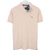 Pyua T-Shirt Uomo Pullover Cotone Biologico Rosa M Mezza Bottoniera Manica Corta