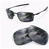 newpolar lenti polarizzate di ricambio newpolar per oakley square wire nero