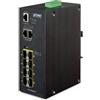 PLANET Industrial 8 100/1000X SFP + 2-Port 10/100/1000T