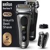 Braun Series 9 Pro+ 9525s Wet e Dry Rasoio Elettrico Trimmer Metallico