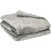 Toison d'or Coperta in microfibra flanellata 180x220 cm, colore perla, microfibra di poliestere 280 g/m², lavabile fino a 60 °C