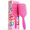 FRAMAR Spazzola per capelli FRAMAR, senza effetto crespo, ideale per capelli ricci, colore rosa