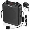 Giecy Amplificatore Vocale 30W Mini Sistema PA per Guide e Docenti - Batteria 2800mAh
