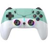 Risveglio Controller di gioco wireless RGB pulsanti compatibili con per ps5 | Pulsanti funzione personalizzati, microfono con cancellazione del rumore, design ergonomico ABS, RGB immersivo per