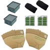 DL SERVICE KIT RISPARMIO FOLLETTO VK 130-131 12 SACCHETTI 12 PROFUMINI 2 CARBONI 2 HEPA