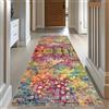 RxueSug Tappeto Runner per Corridoio 120 x 250 cm Küchenteppich Waschbar