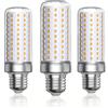 Linqzxz E27 perimetrale LED schermi mais luce, 30W luce calda 3000K, equivalente a 250W E27 LuSu uno scambio 85-265V, 360 ° raggio, edison il SES tutto intorno schermi LED mais luce, non acceso, tre