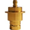 UTTASU Adattatore per anidride carbonica per SodaStream Quick Connect, connettore rapido in alluminio per bottiglia a gasatore, oro (oro)