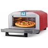 BAKAJI Forno Pizza 17 Litri Multifunzione con Pietra Refrattaria e Griglia Multifunzione, Funzione Grill, Potenza 1700W, Cottura Omogenea e Impeccabile, Ideale per Tostare, Gratinare e Cuocere Cibi