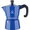 FOREVER Miss Moka Prestige Induction UNICA 'Deja Vu Blue' - 3 Tazze | Caffettiera Moka per Piano a Induzione| Edizione Limitata 500 Pezzi in Materiale Composite | Con Guarnizione in Silicone