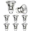 Luxvista Lampadine per Lampada Lava GU10 MR11 35W, Bianco Caldo 2800K Lampadine Riflettore 230V, Lampadina di Ricambio per Lampada Lava, Scaldacera e Scaldavela (Confezione da 8, Dimmerabile)